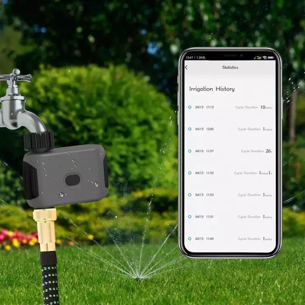 Wifi Water Timer Hose Faucet Smart - Wifi Automatic Sprinkle Timer Remote Control