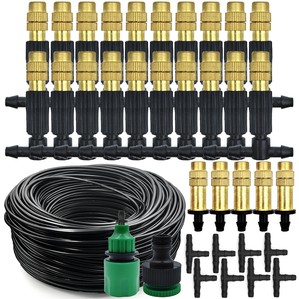 Mist Cooling System Outdoor Patio 15M - 5M-30M Outdoor Misting Cooling System Garden