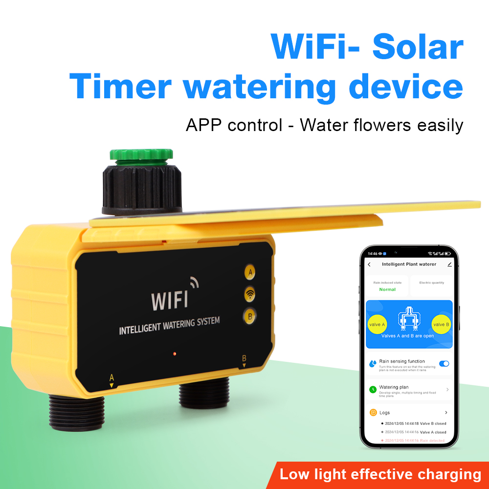 Rain Sensor For Irrigation Timer - WIFI Smart Garden Water Timer Solar
