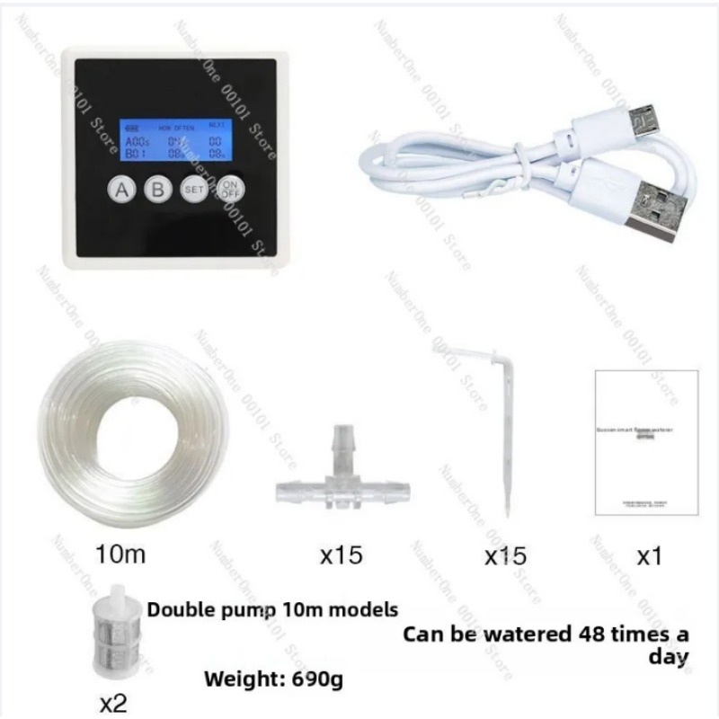 Automatic Watering Pump Indoor Plants - Dual Pump Smart Watering System for
