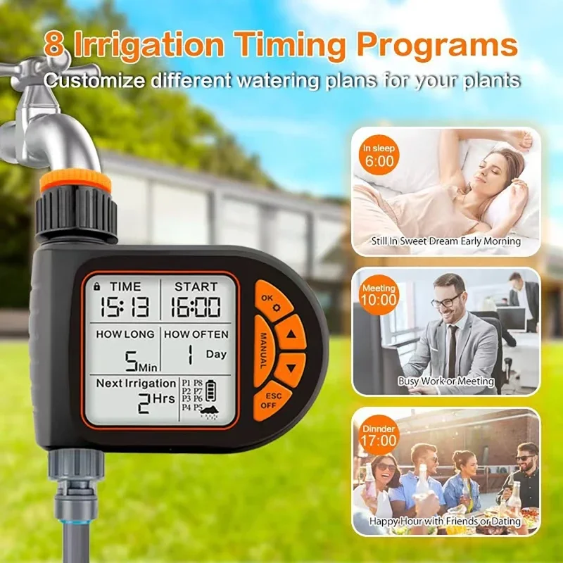 Rain Sensor For Irrigation Timer - Smart Garden Timer Irrigation Set IPX5