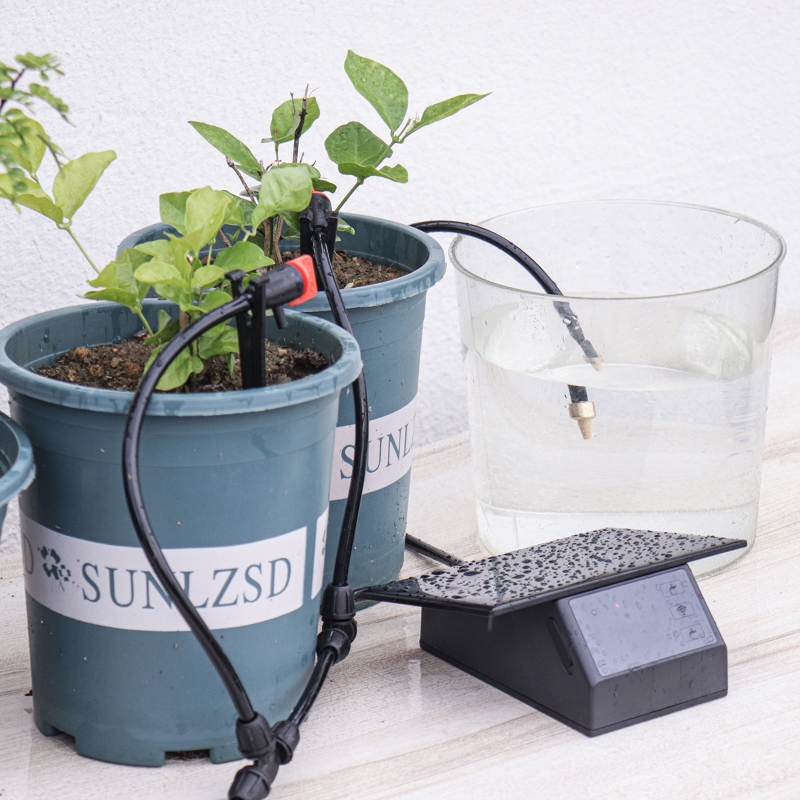 Solar Drip Irrigation Kit Garden - Solar Power Timer Pump Automatic Drip