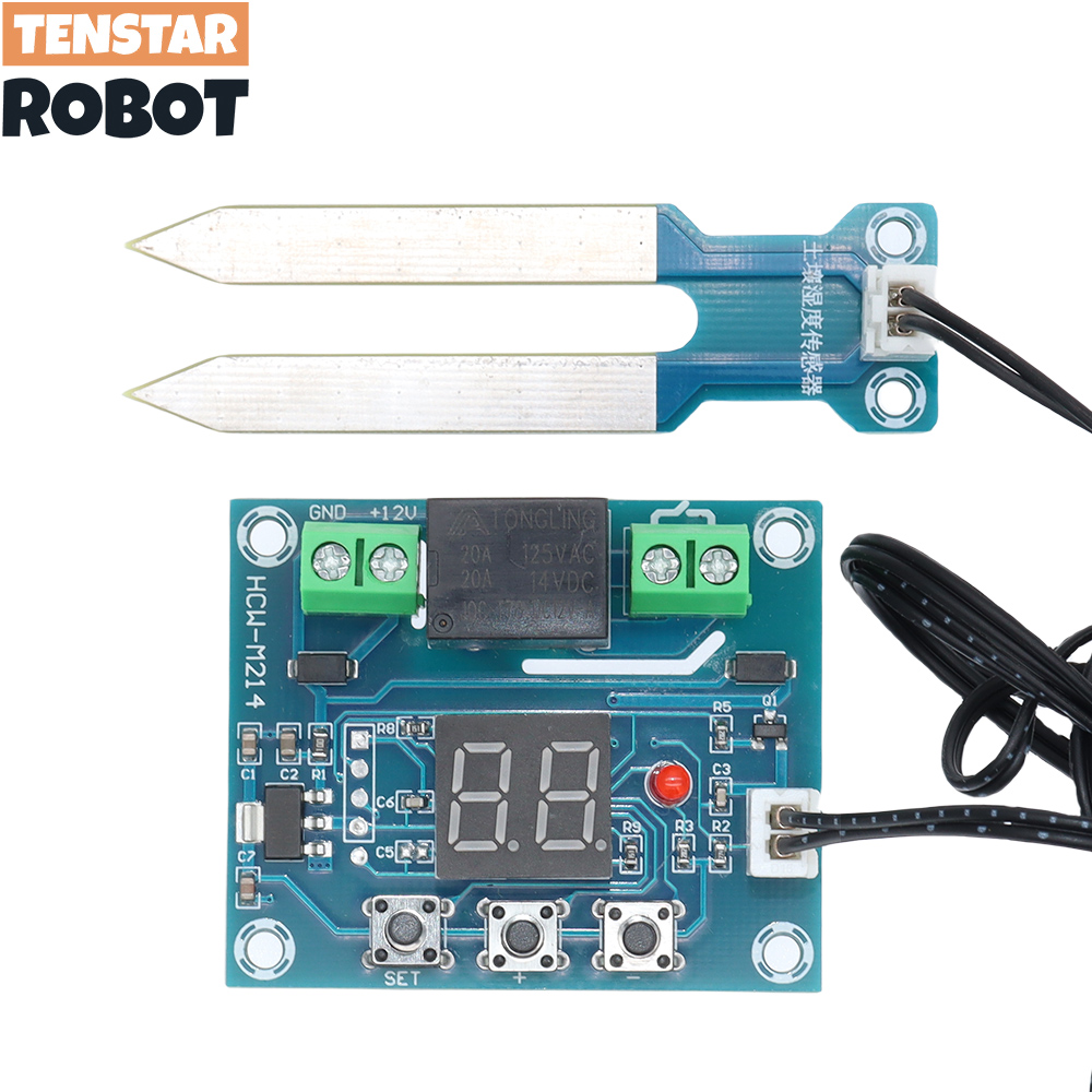 Rain Sensor For Irrigation Timer - XH-M214 12V Soil Humidity Sensor Controller