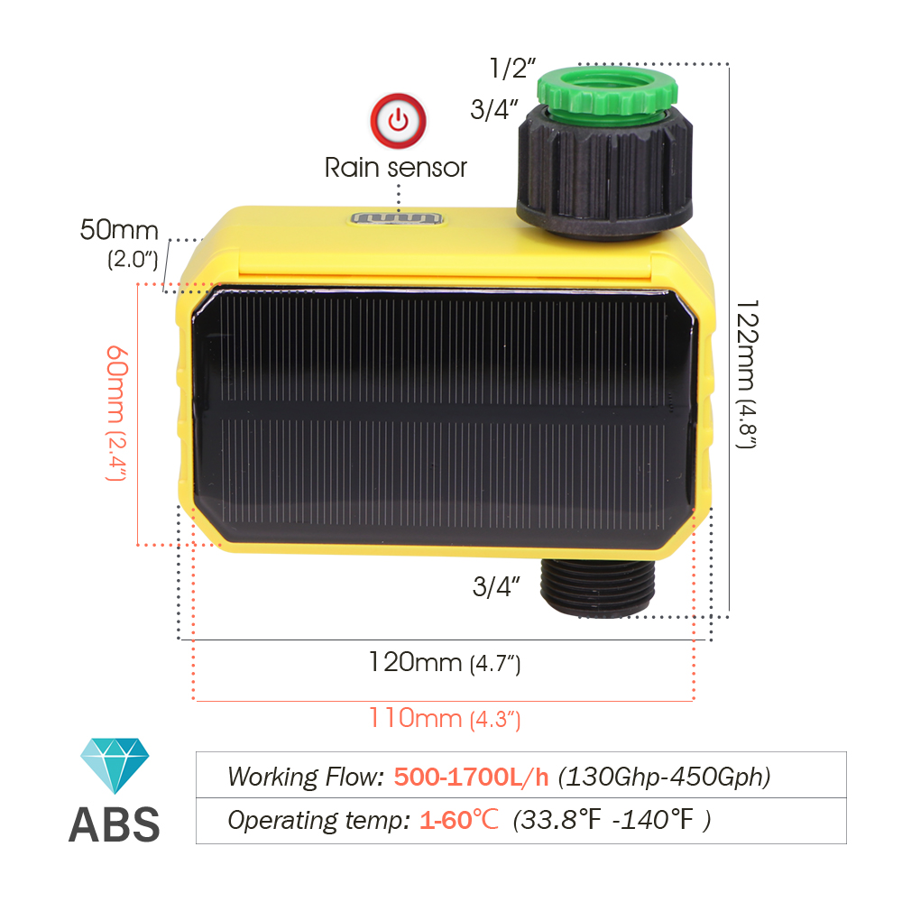 Zigbee Smart Irrigation Timer  - Rain Sensor For Irrigation Timer ulasan dan harga