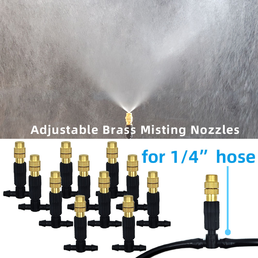 15M-30M Outdoor Misting Coolin - Mist Cooling System Outdoor Patio 15M ulasan dan harga