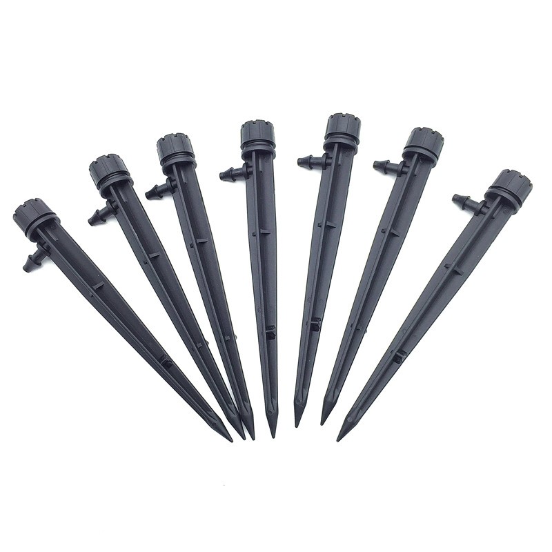 6PCS Black Adjustable Irrigati - Drip Emitters Adjustable 360 Micro ulasan dan harga