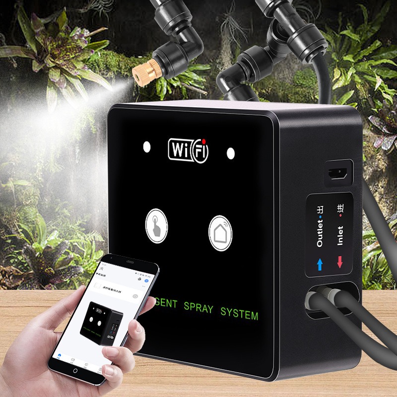 Rainforest Sprayer WiFi Contro - Drip Irrigation System Automatic Kit ulasan dan harga