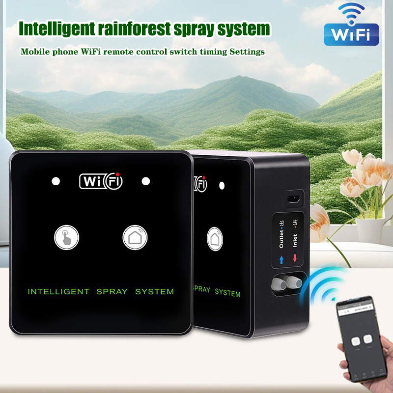 Rainforest Sprayer WiFi Contro - Drip Irrigation System Automatic Kit ulasan dan harga