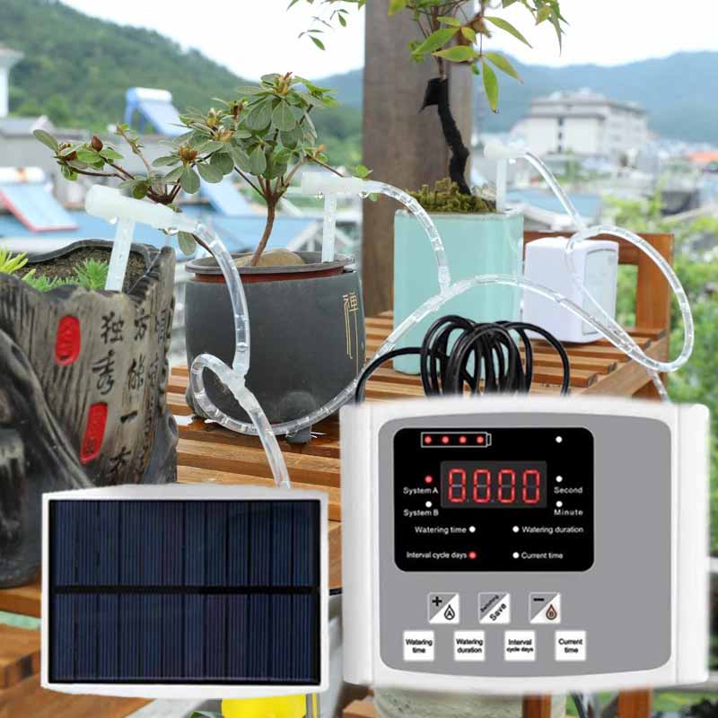 Automatic Solar Energy Drip Ir - Solar Drip Irrigation Kit Garden ulasan dan harga