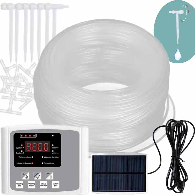 Automatic Solar Energy Drip Ir - Solar Drip Irrigation Kit Garden ulasan dan harga