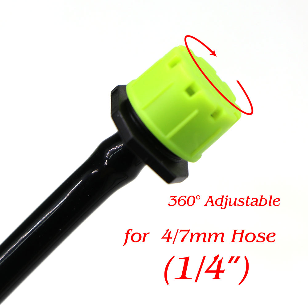 30-1000PCS Green 8-Hole Adjust - Drip Emitters Adjustable 360 Micro ulasan dan harga