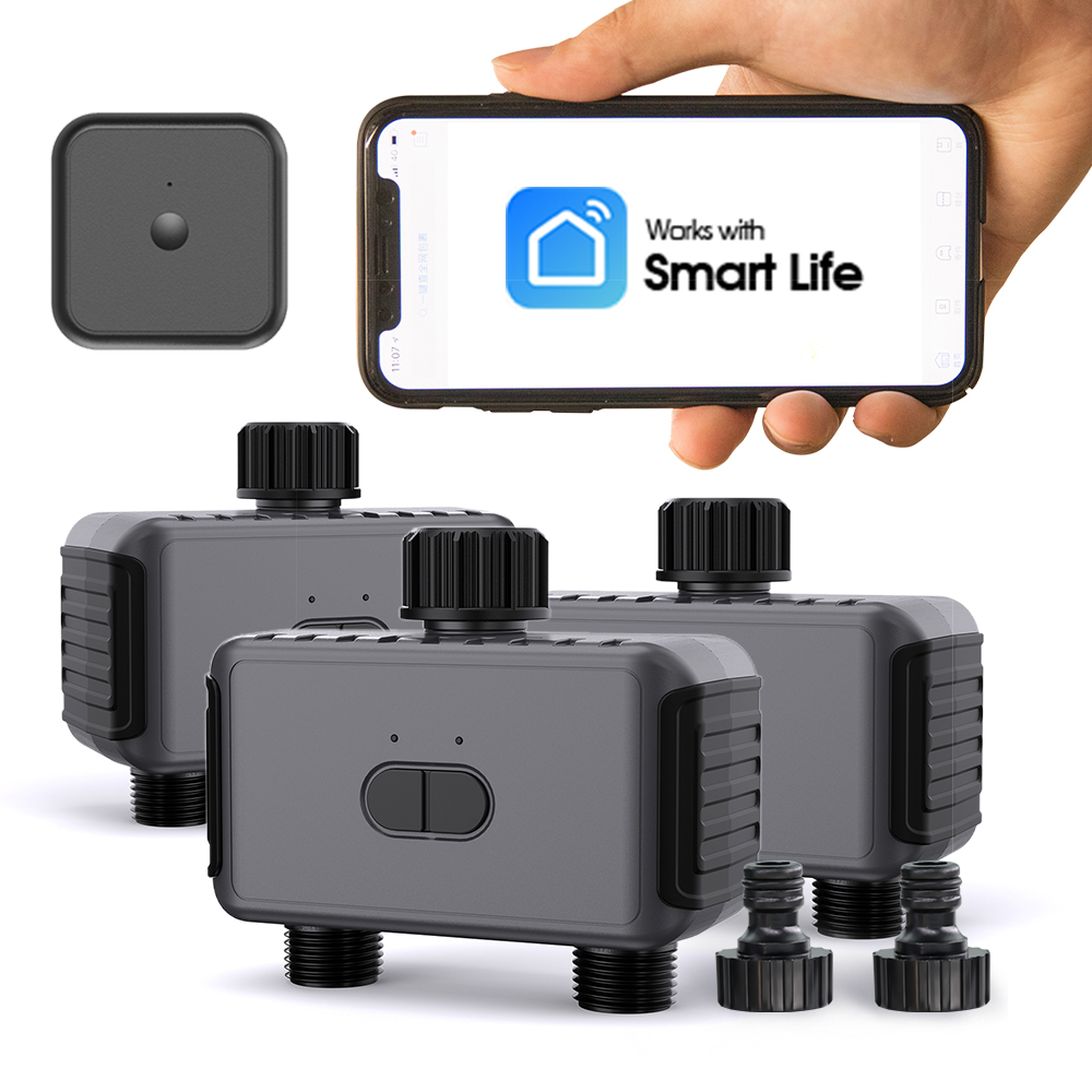 WiFi Bluetooth-compatible 2 Ou - Wifi Water Timer Hose Faucet Smart ulasan dan harga