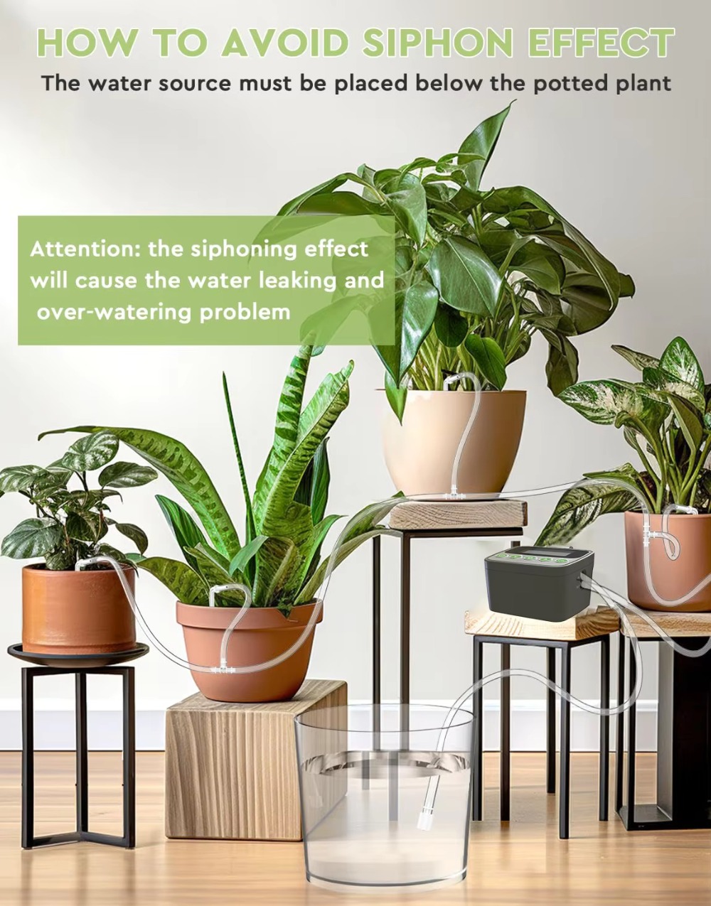 Indoor Automatic Plant Waterin - Automatic Watering Pump Indoor Plants ulasan dan harga