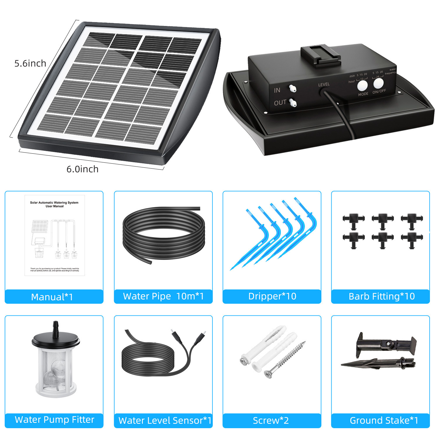 Solar Pump for Irrigation Auto - Automatic Watering Pump Indoor Plants ulasan dan harga