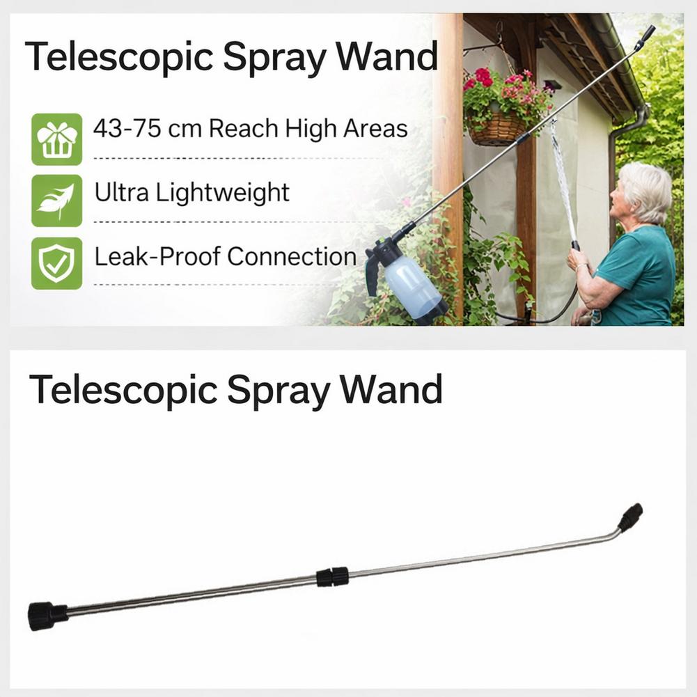 Garden Sprayer Wand Replacemen - Garden Watering Wand Aluminum Spray ulasan dan harga