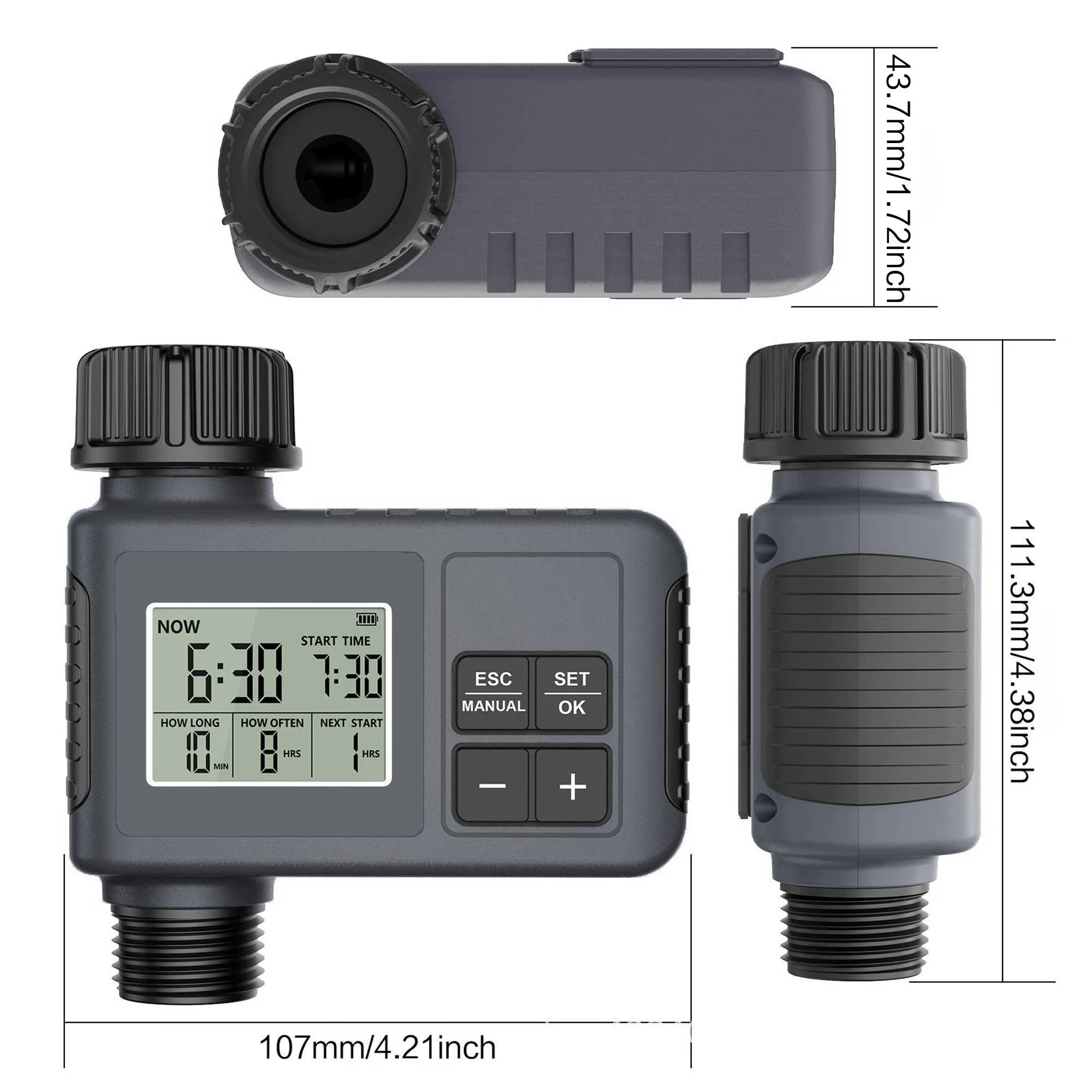 Smart Digital Water Timer Outd - Rain Sensor For Irrigation Timer ulasan dan harga