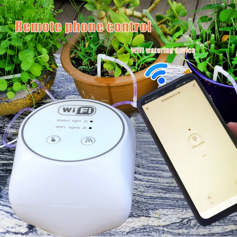 Wifi Garden Automatic Drip Irr - Automatic Watering Pump Indoor Plants ulasan dan harga