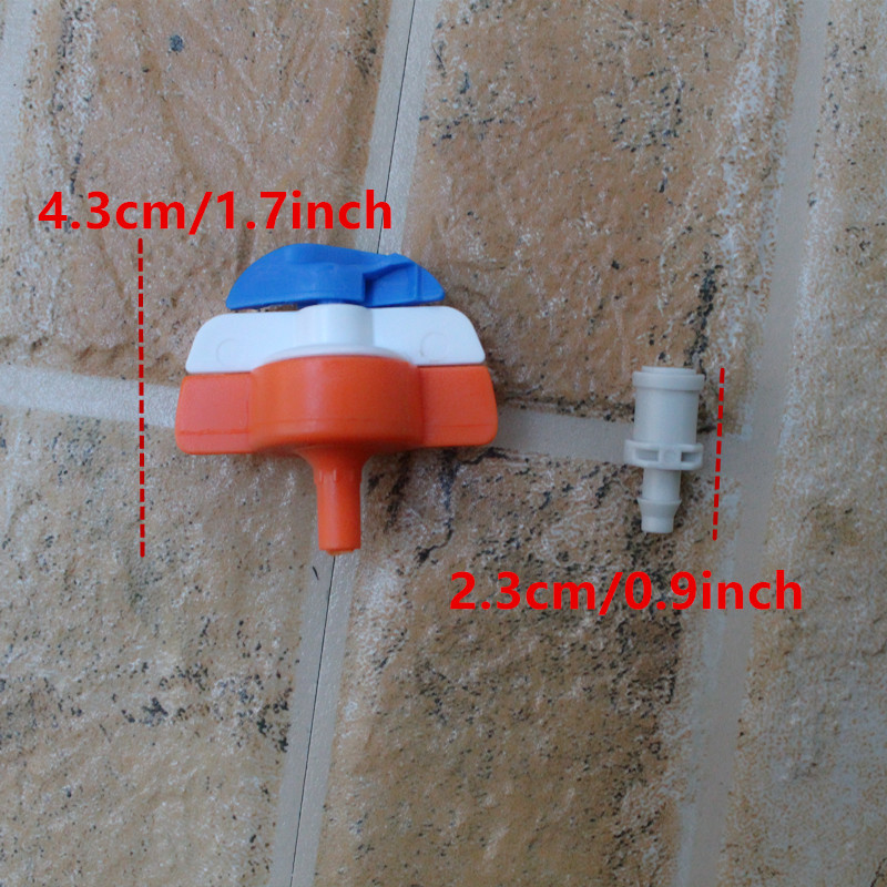 Greenhouse Watering Sprinkler  - Drip Emitters Adjustable 360 Micro ulasan dan harga