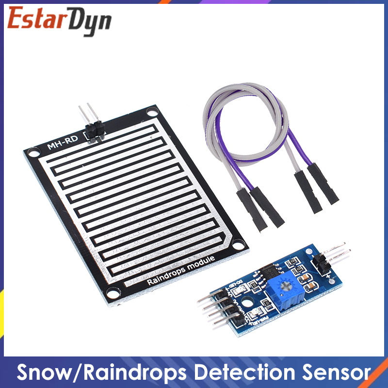 Snow Raindrops Detection Senso - Rain Sensor For Irrigation Timer ulasan dan harga