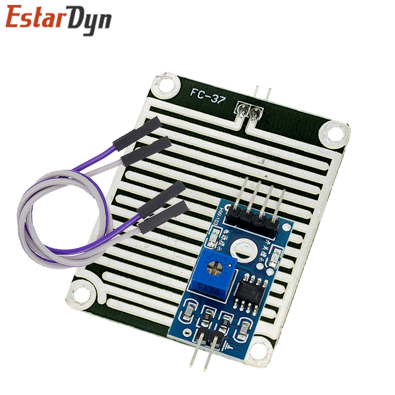 Snow Raindrops Detection Senso - Rain Sensor For Irrigation Timer ulasan dan harga
