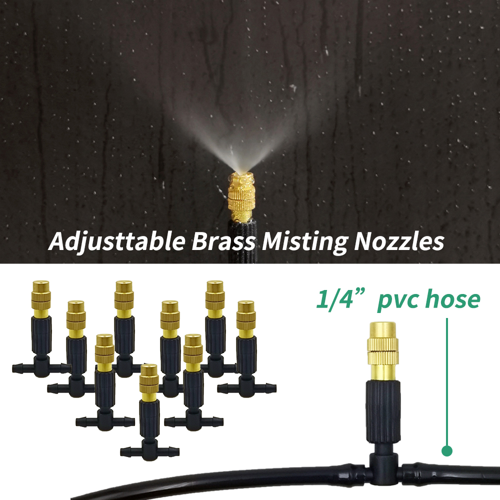 Oasis 5M-30M Garden Irrigation - Mist Cooling System Outdoor Patio 15M ulasan dan harga