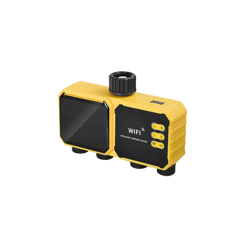 Household 4-Way WIFI  Solar Au - Rain Sensor For Irrigation Timer ulasan dan harga