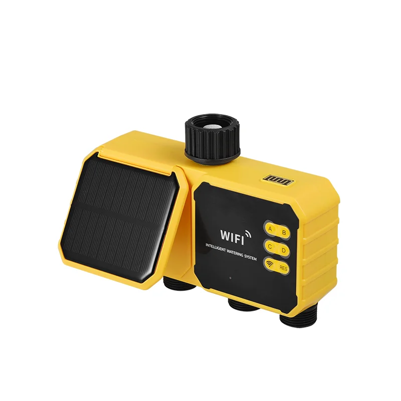 Household 4-Way WIFI  Solar Au - Rain Sensor For Irrigation Timer ulasan dan harga
