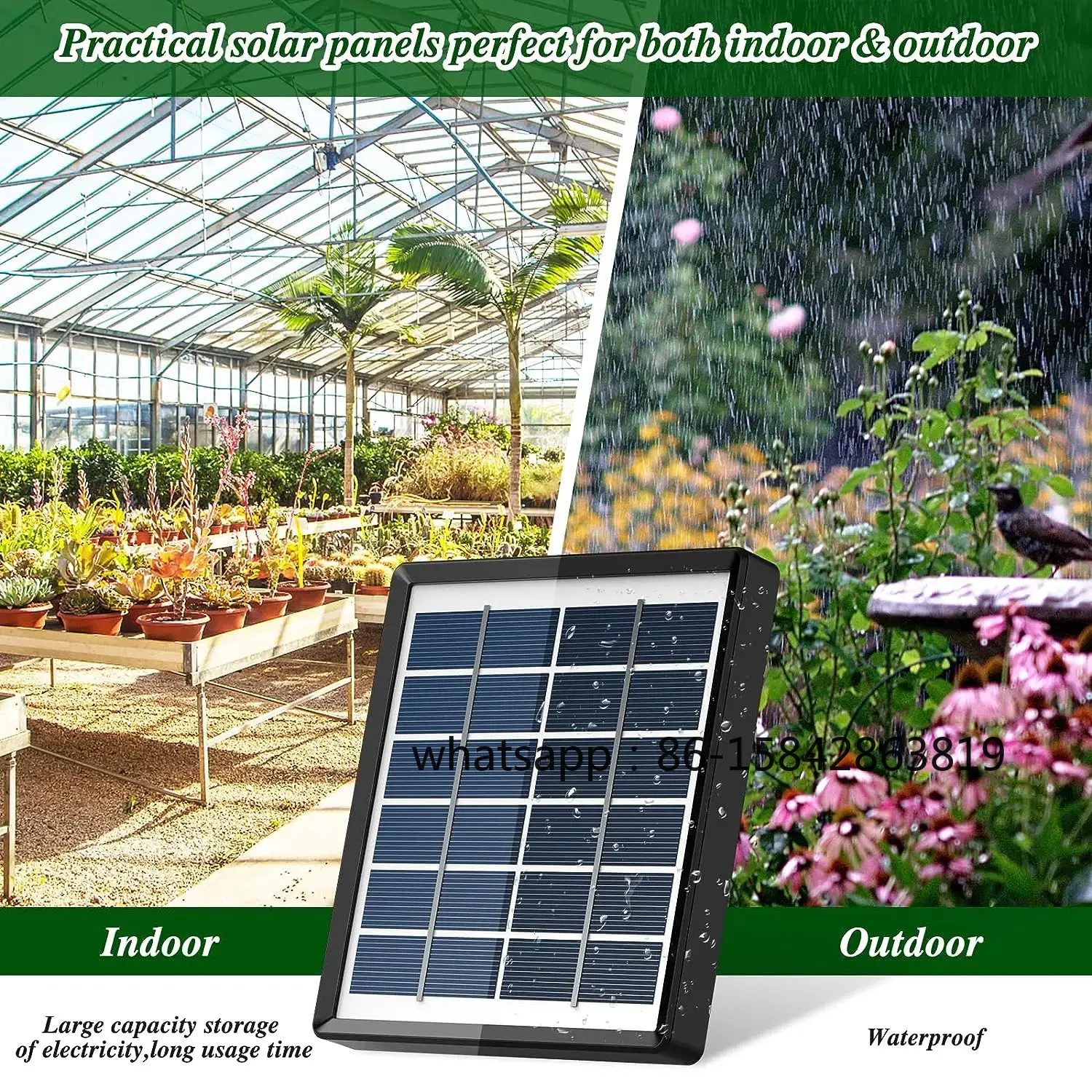 Garden greenhouse emitter cont - Solar Drip Irrigation Kit Garden ulasan dan harga
