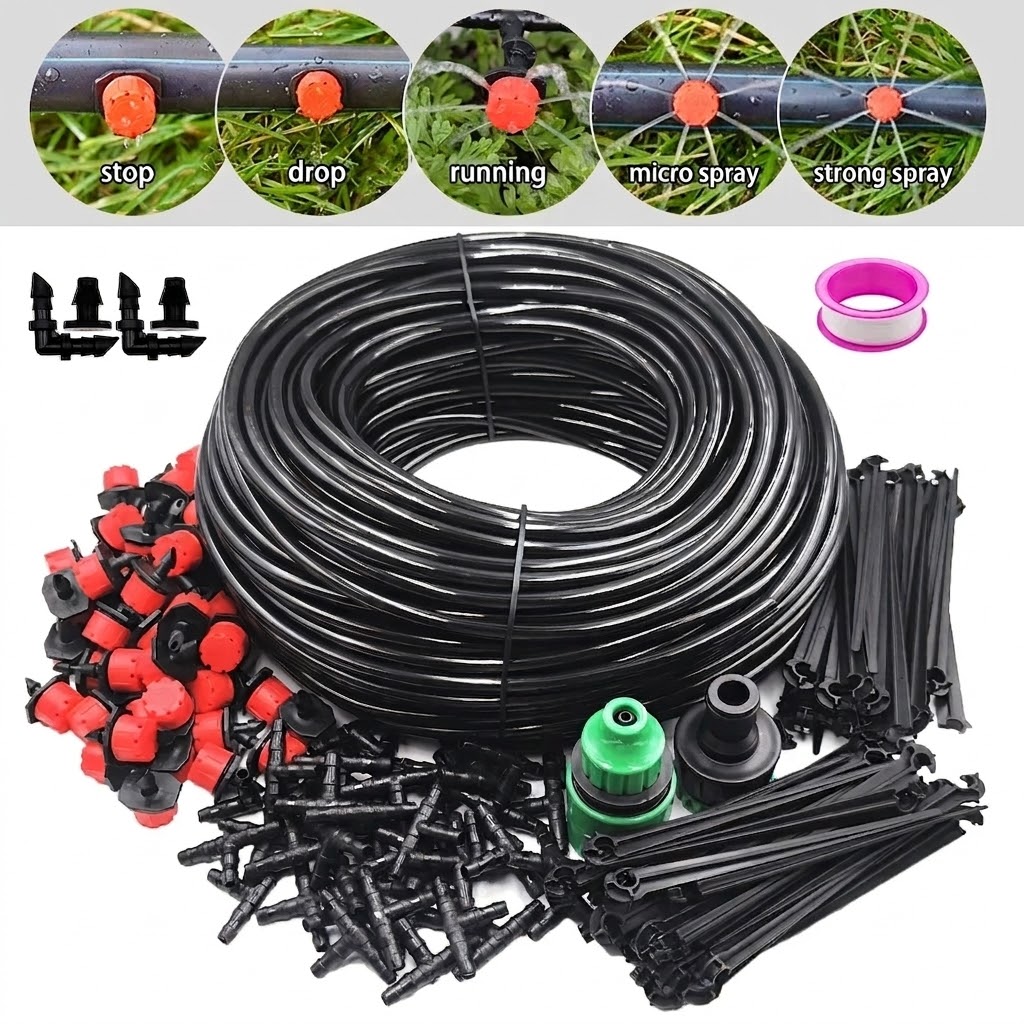 Automatic Drip Irrigation Kit  - Drip Irrigation System Automatic Kit ulasan dan harga