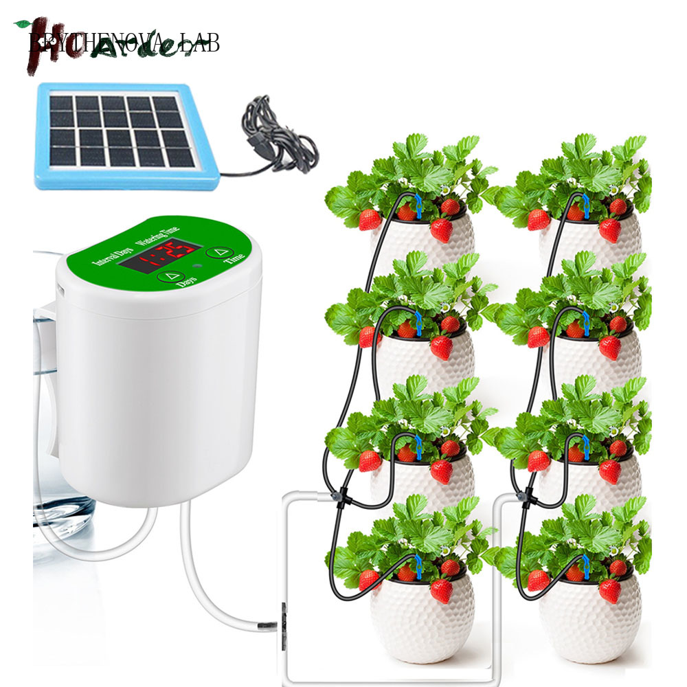 Pump Intelligent Drip Irrigati - Solar Drip Irrigation Kit Garden ulasan dan harga