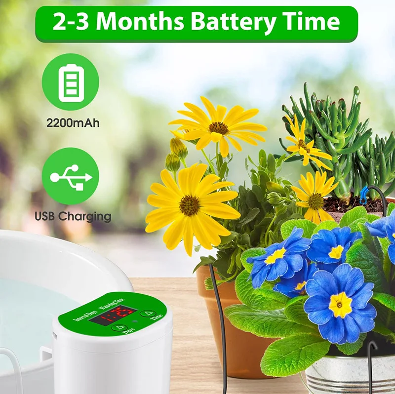 Pump Intelligent Drip Irrigati - Solar Drip Irrigation Kit Garden ulasan dan harga