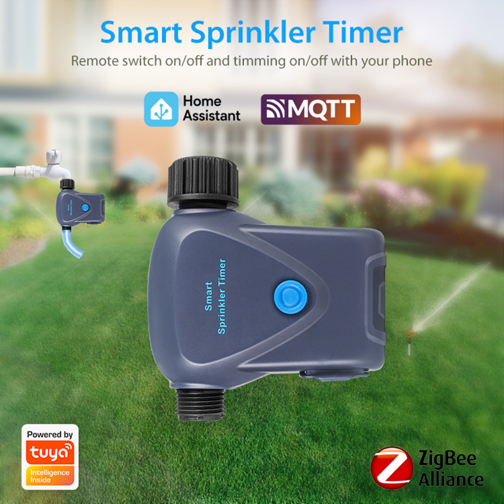 Zigbee Tuya Water Timer with R - Tuya Zigbee Garden Irrigation Controller ulasan dan harga