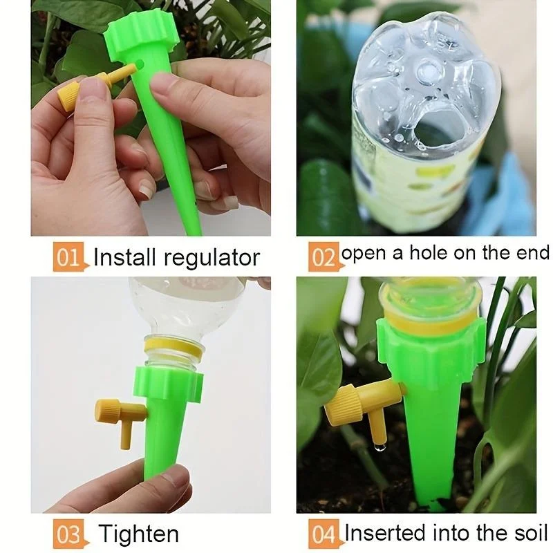 10PCS Flower Adjustable Automa - Drip Irrigation System Automatic Kit ulasan dan harga