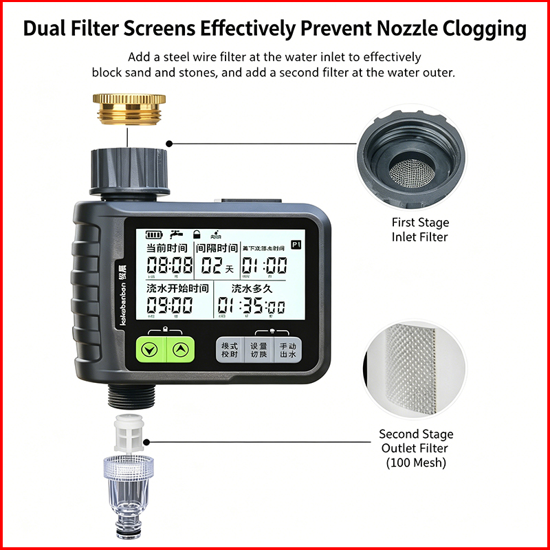 ZK Digital Garden Water Timer  - Rain Sensor For Irrigation Timer ulasan dan harga