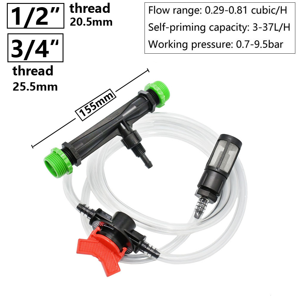 Venturi Fertilization System 1 - Fertilizer Injector Venturi 3/4 Inch ulasan dan harga