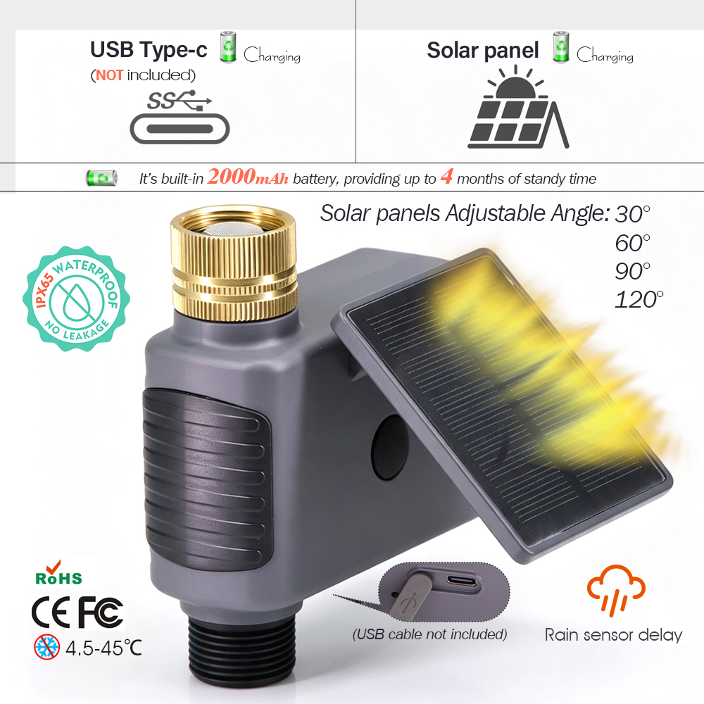 Smart App Remote Drip Irrigati - Solar Drip Irrigation Kit Garden ulasan dan harga