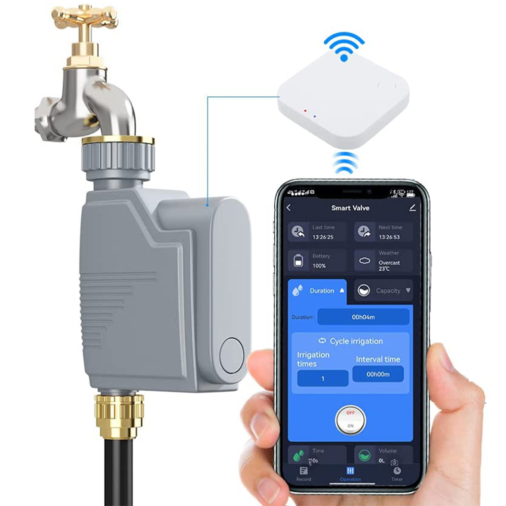 #￥Rehent Tuya Zigbee Smart Wat - Tuya Zigbee Garden Irrigation Controller ulasan dan harga