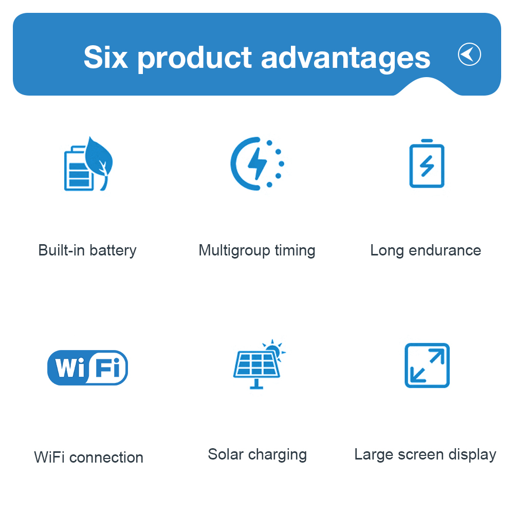 Solar Irrigation Watering Syst - Wifi Water Timer Hose Faucet Smart ulasan dan harga