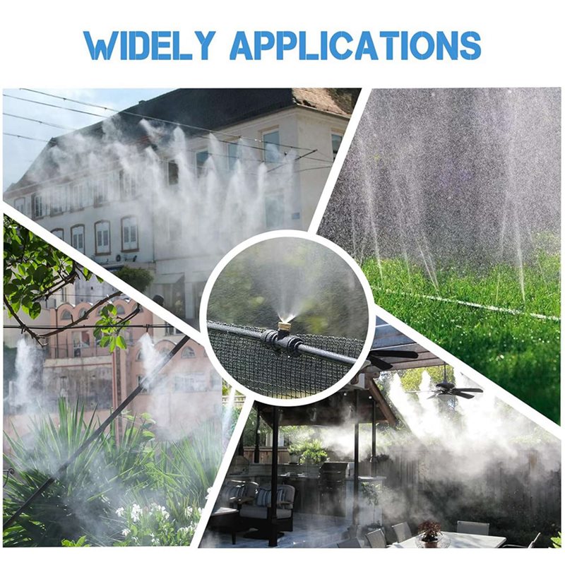 M11K-2X Misting Cooling System - Mist Cooling System Outdoor Patio 15M ulasan dan harga