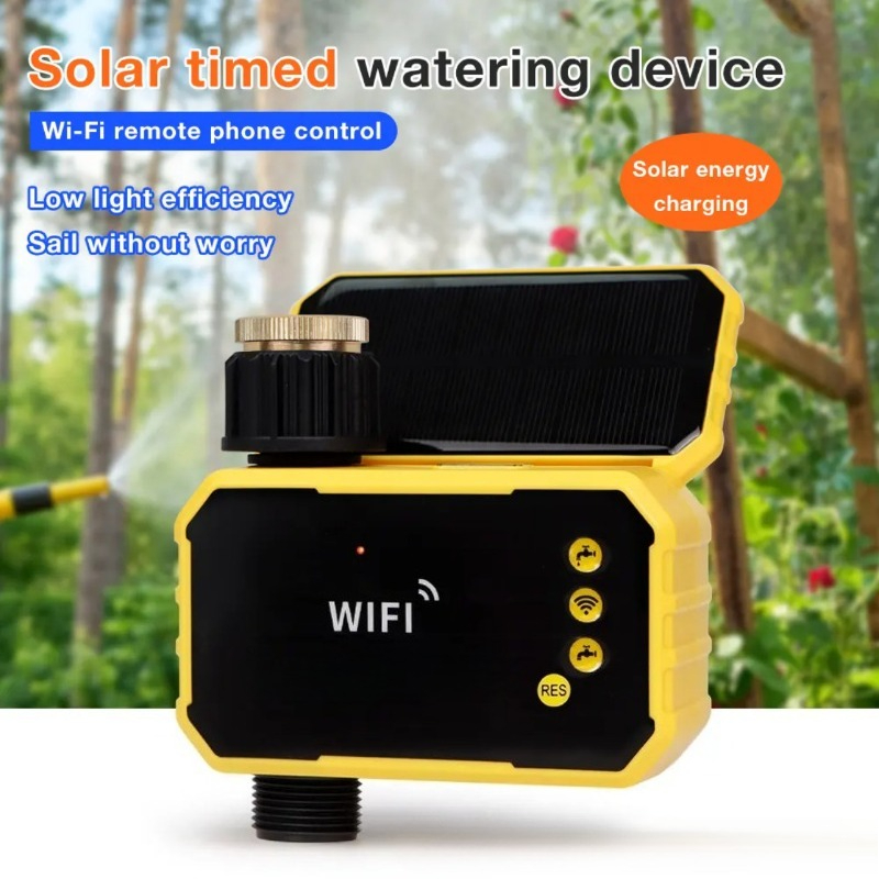 Solar WiFi Irrigation Timer Wi - Rain Sensor For Irrigation Timer ulasan dan harga