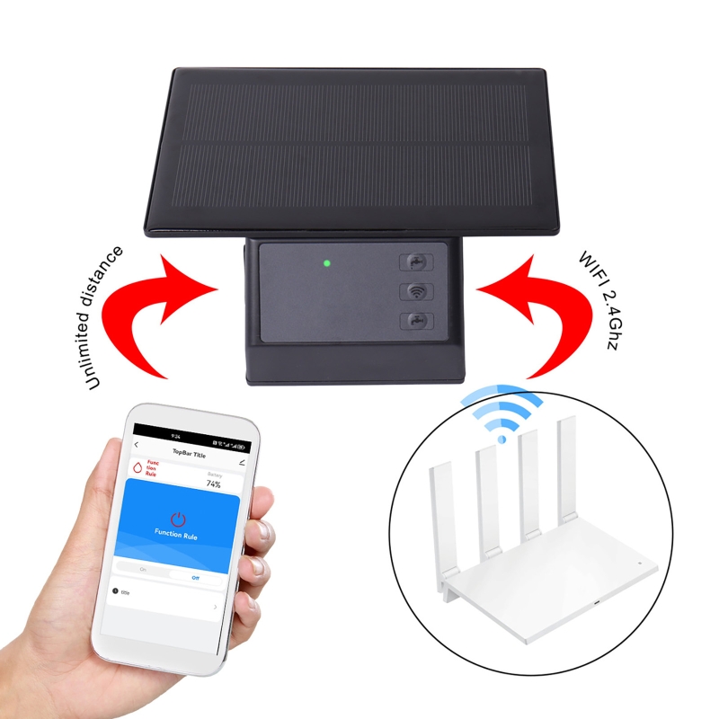 Solar Power Timer Pump Automat - Solar Drip Irrigation Kit Garden ulasan dan harga