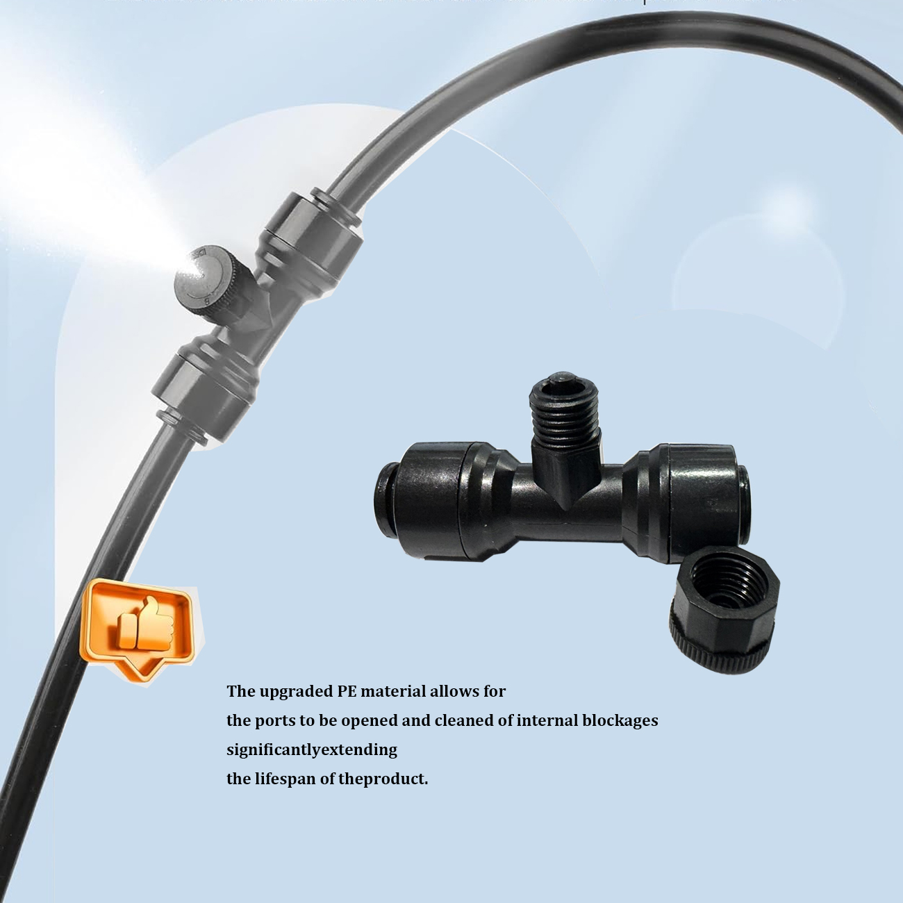 Outdoor Cooling Patio Misting  - Mist Cooling System Outdoor Patio 15M ulasan dan harga