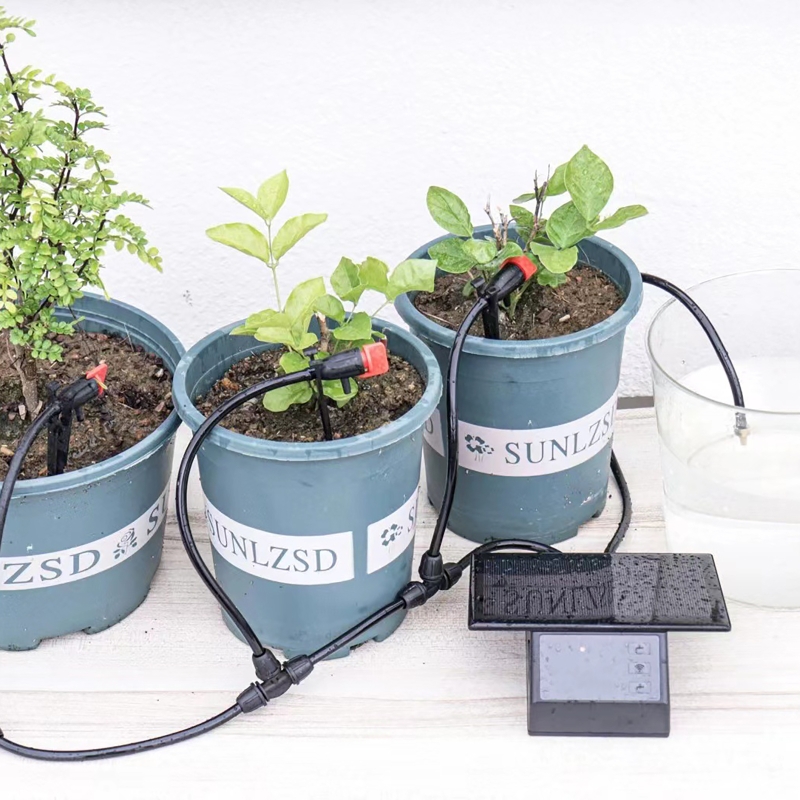 WIFI Solar Automatic Watering  - Solar Drip Irrigation Kit Garden ulasan dan harga