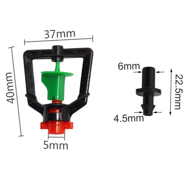 Drip Irrigation Emitters, Adju - Drip Emitters Adjustable 360 Micro ulasan dan harga