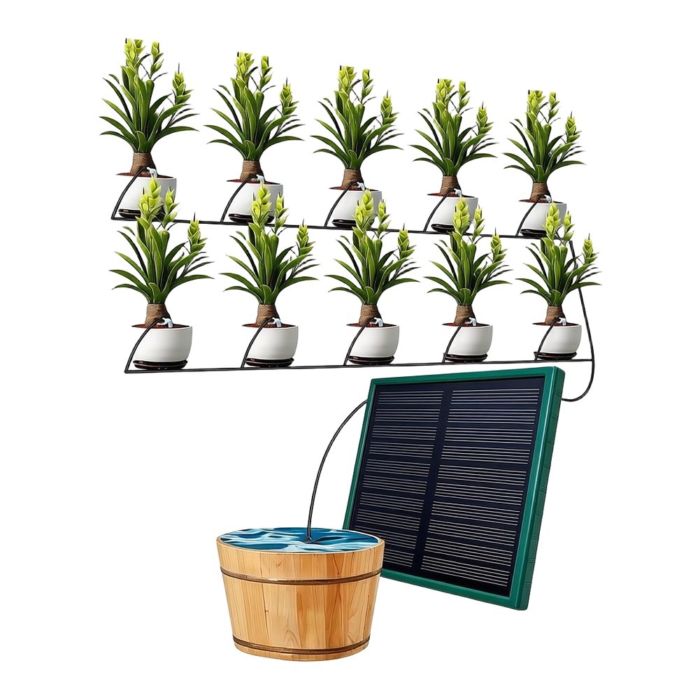 Reliable Solar Drip Irrigation - Solar Drip Irrigation Kit Garden ulasan dan harga
