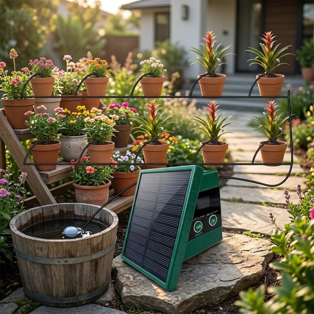 Reliable Solar Drip Irrigation - Solar Drip Irrigation Kit Garden ulasan dan harga