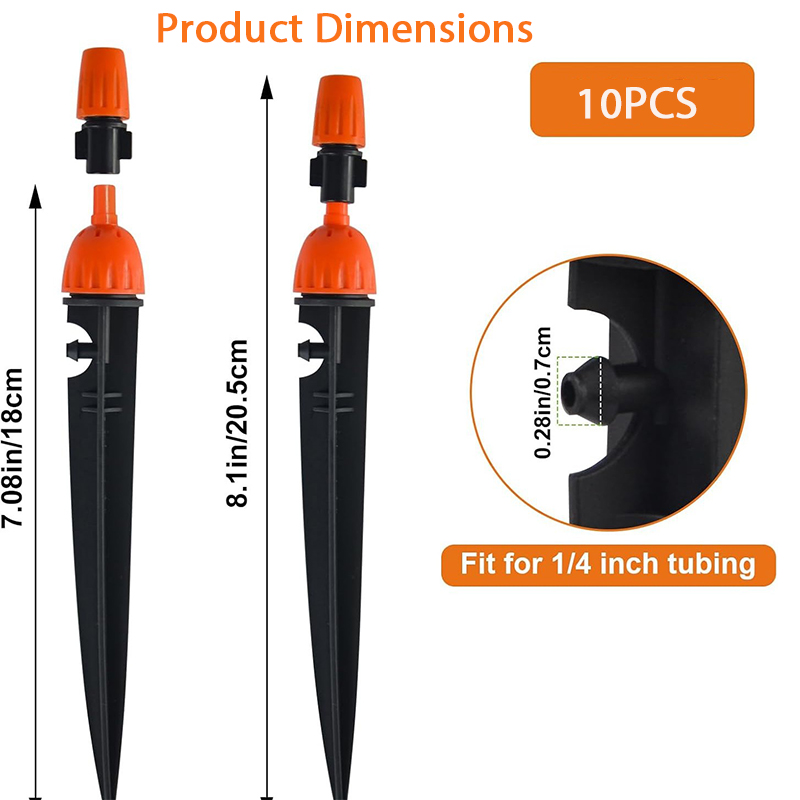 360° Adjustable 2-in-1 Drip Sp - Drip Emitters Adjustable 360 Micro ulasan dan harga