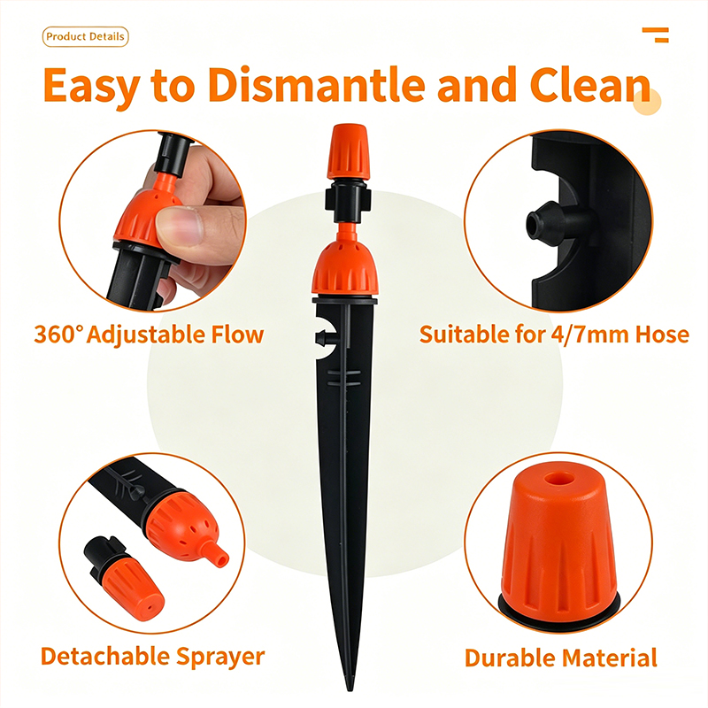360° Adjustable 2-in-1 Drip Sp - Drip Emitters Adjustable 360 Micro ulasan dan harga