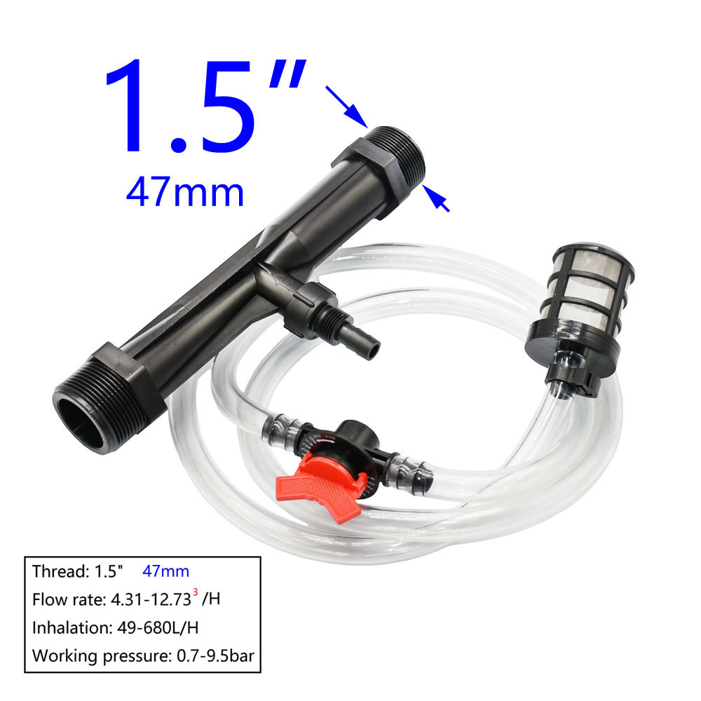 1/2 3/4 1 1.5 Inch Venturi Fer - Fertilizer Injector Venturi 3/4 Inch ulasan dan harga